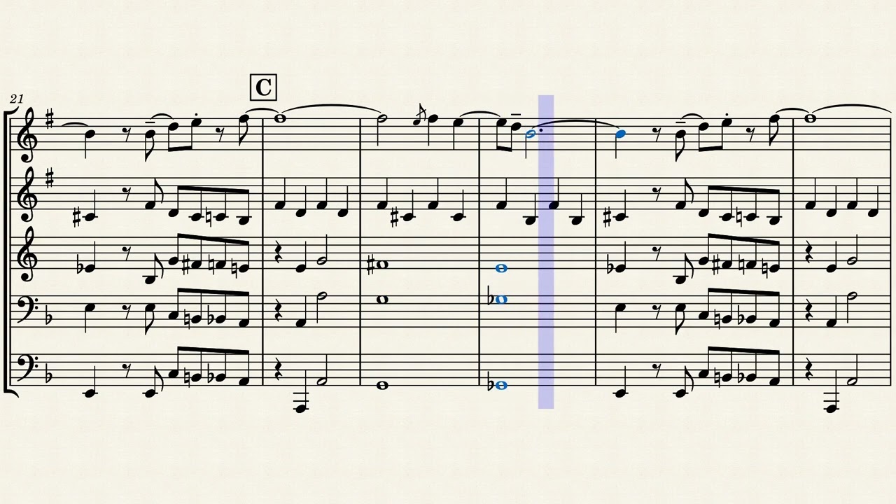 Minecraft - Pigstep, Arr. for Brass Quintet