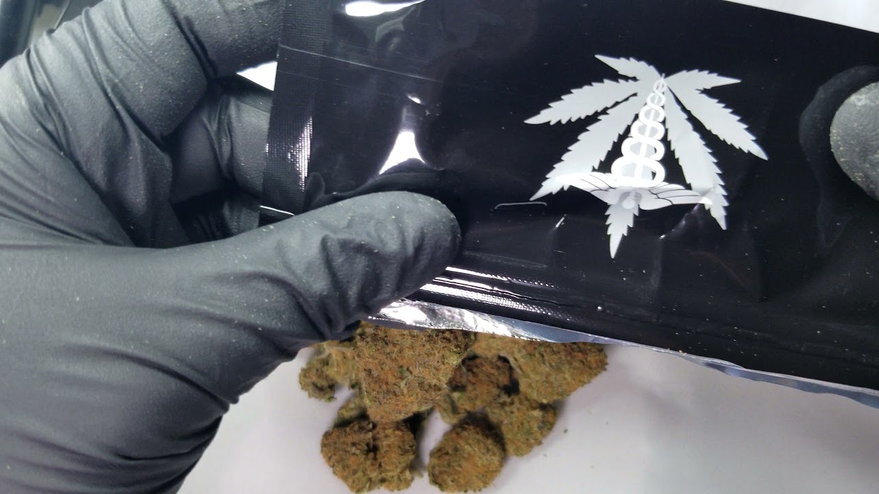 Lemon Kush Cannabis Strain (unboxing)