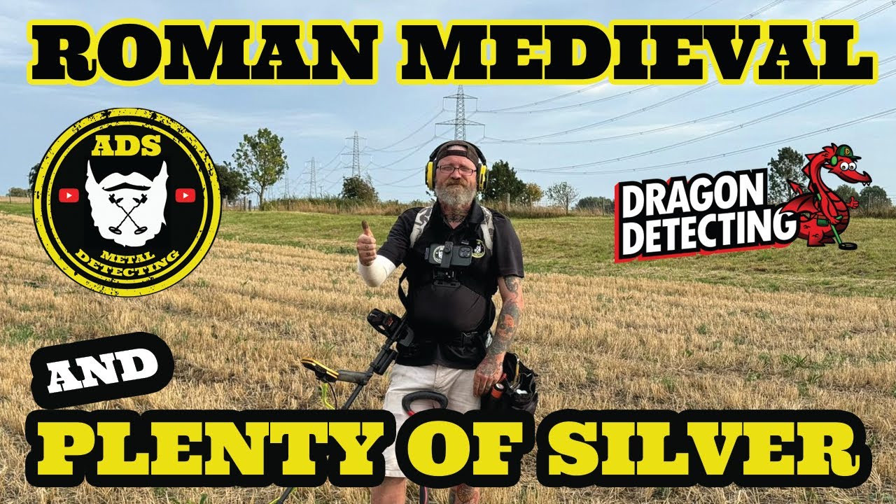 Римская эпоха, Средневековье и обилие серебра — Metal Detecting UK 2025 #metal Detecting #mantico...