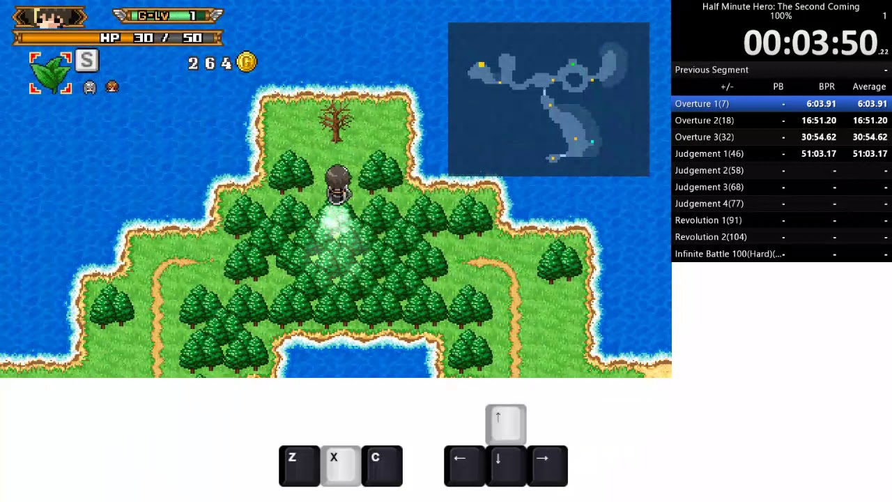 [WR]Half Minute Hero 2: The Second Coming 100% in 7:53:54