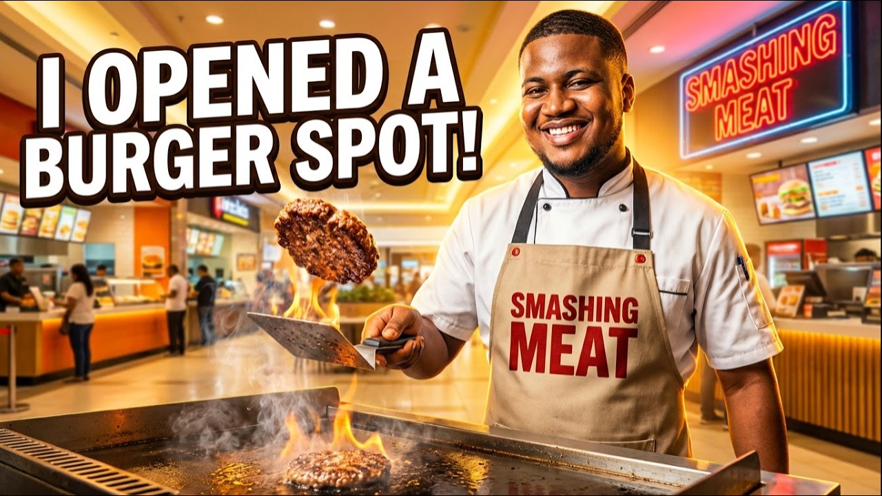 I OPENED A BURGER SHOP AND THIS HAPPENED!