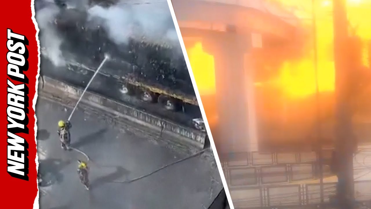 Gas Tanker Explodes in Mexico City Killing 3