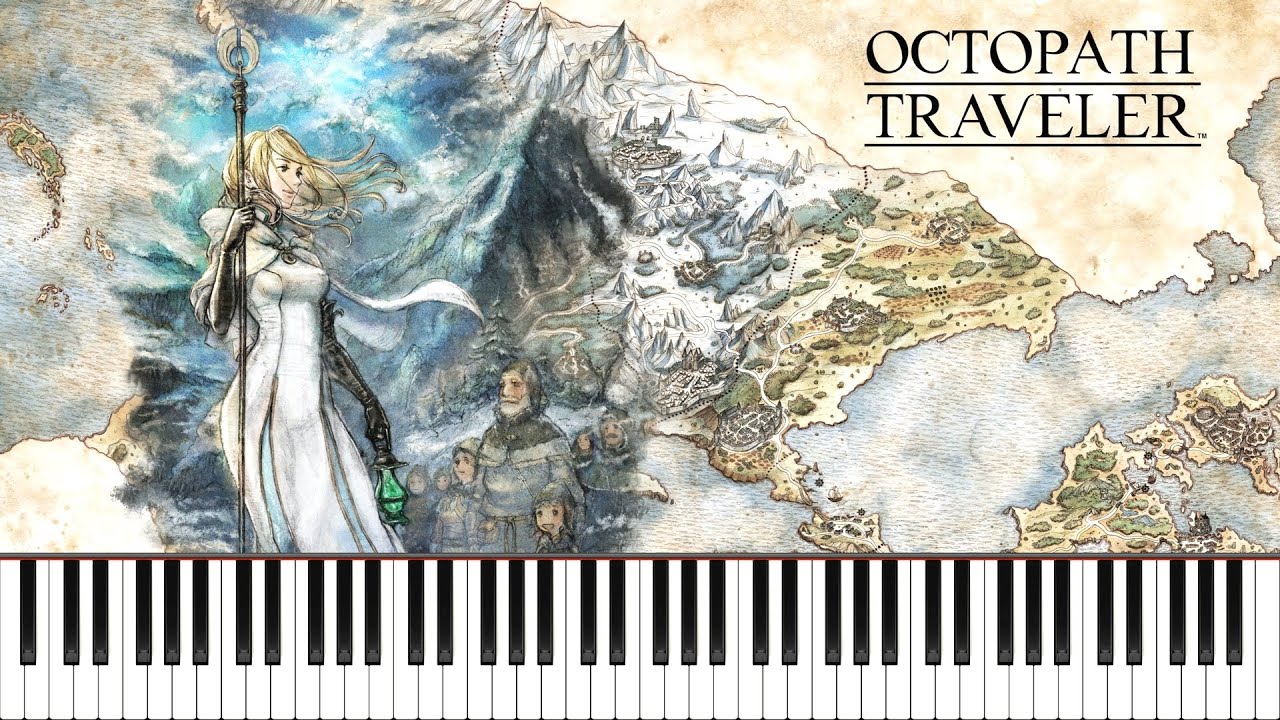 The Frostlands - Octopath Traveler Piano Cover | Sheet Music [4K]