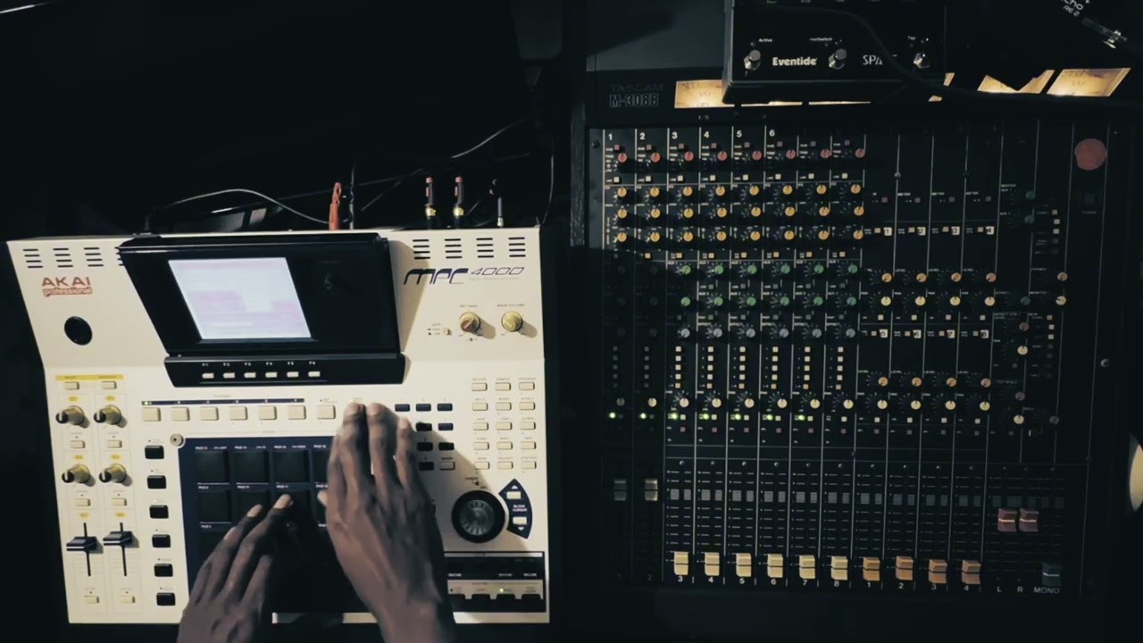 MPC 4000 my first sketch 