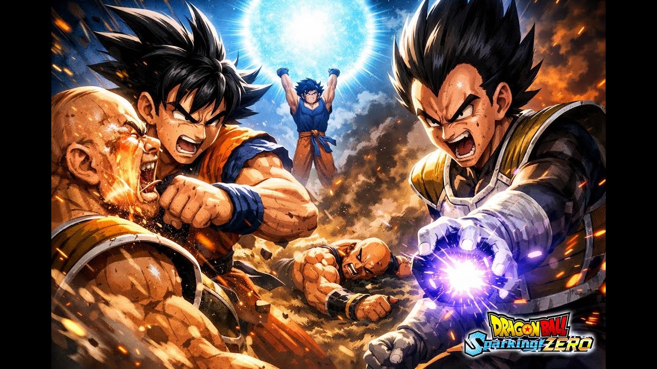 GOKU vs. Nappa & Vegeta KAMPF! | Dragon Ball Sparking ZERO Teil 2