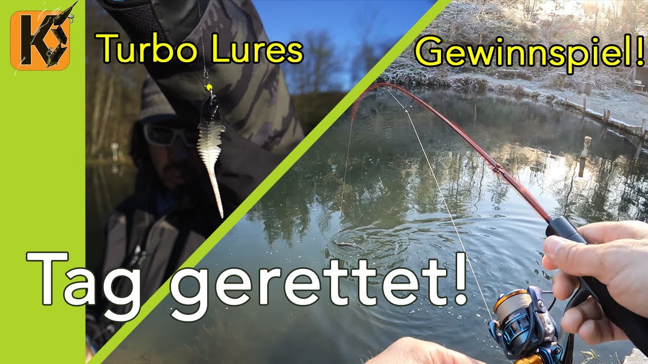 Turbo Lures - Retten mir den Tag am Forellensee - Forellenangeln mit Gummi K&ouml;dern