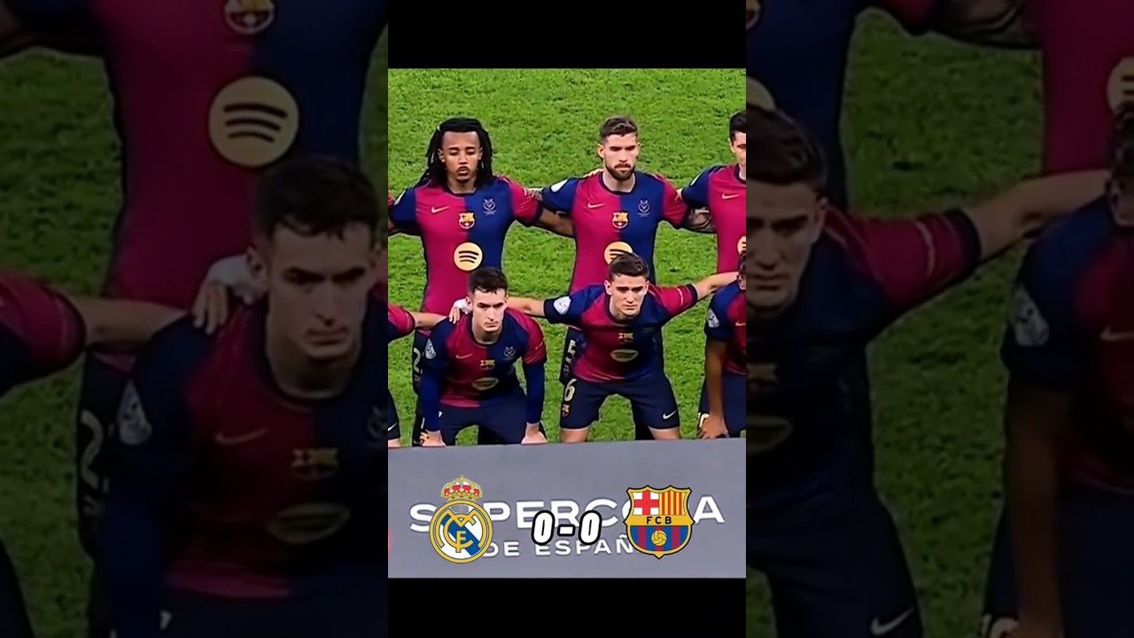 FC BARCELONA VS REAL MADRID -SUPER COPA DE ESPA&Ntilde;A-