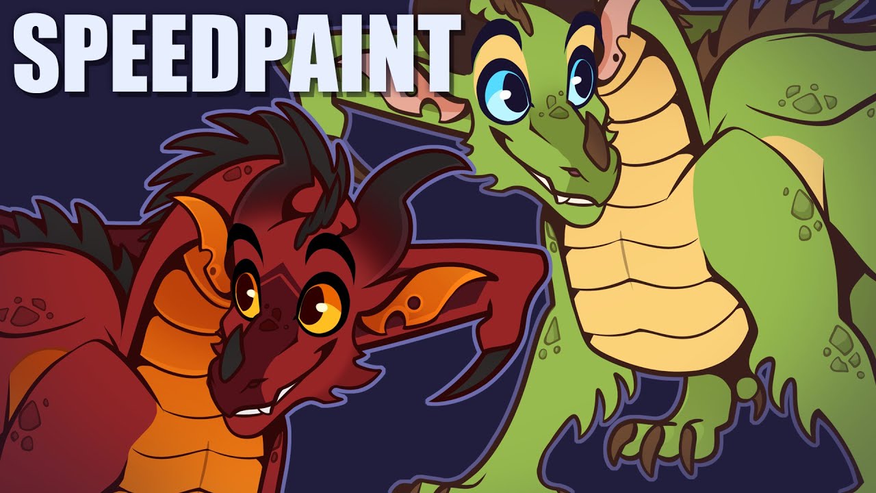 Simple Dragon Speedpaint