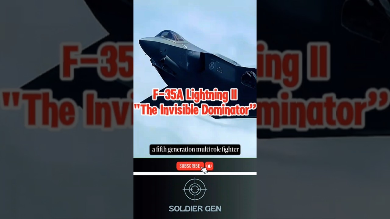 F-35a Lightning 2 : The Invisible Dominator