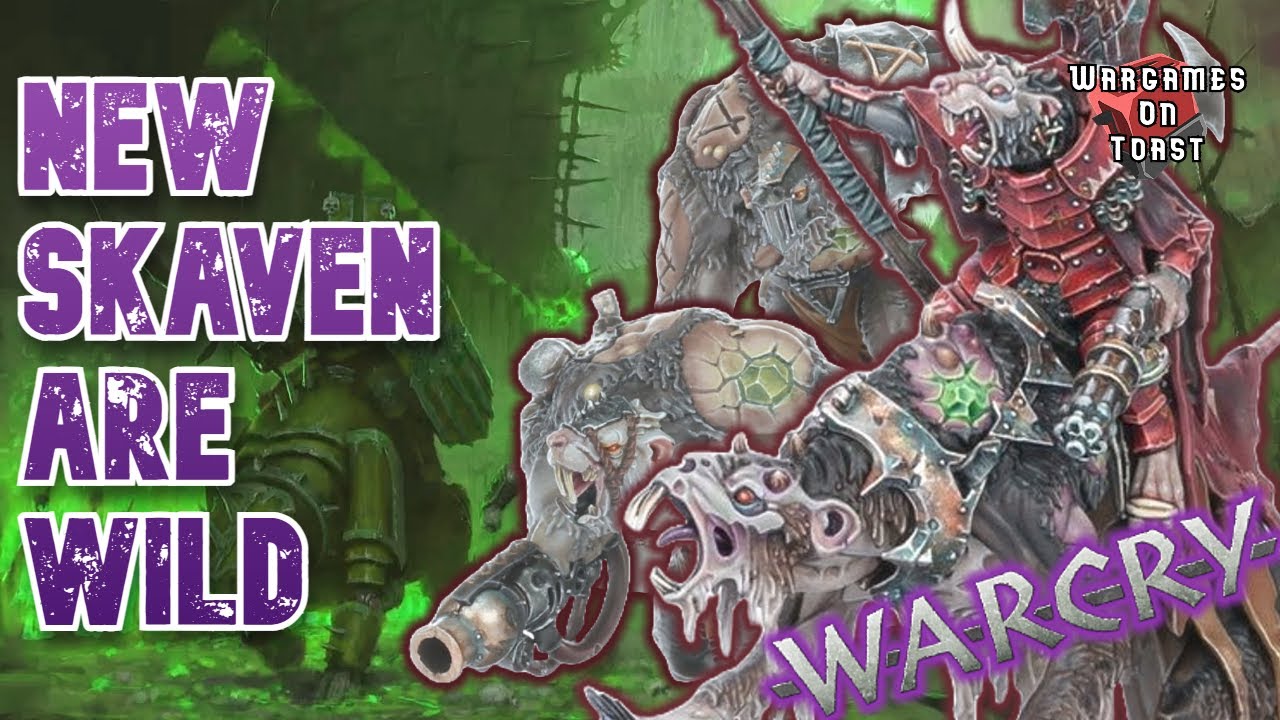 SKAVEN Got Some AMAZING New Toys! | Warcry