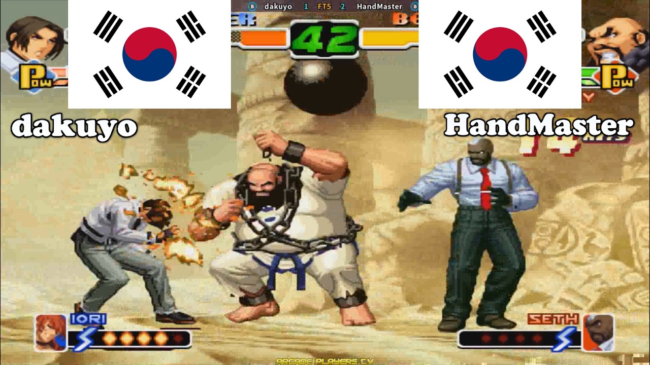 킹오브파이터즈2000 ➤ dakuyo (South Korea) vs HandMaster (South Korea) kof2000