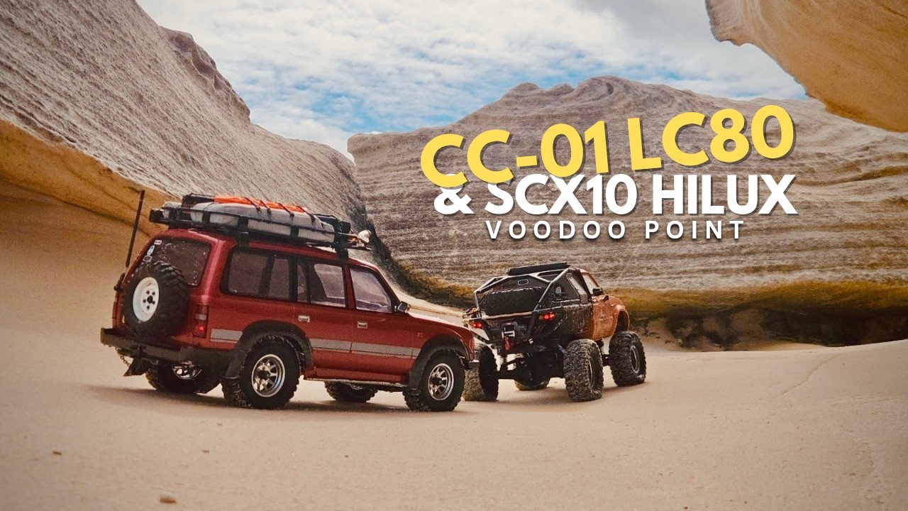 RC Adventure 29: CC01 LC80 & SCX10 Hilux