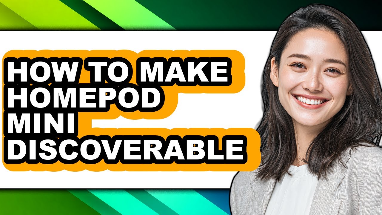 How to Make Homepod Mini Discoverable (easy Method)