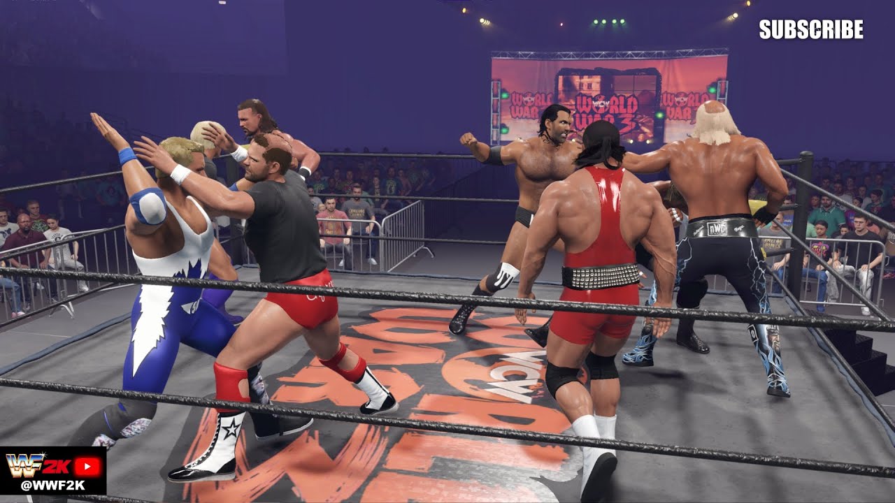 wCw / nWo | 30-Man Royal Rumble (Full Match) | WWF2K
