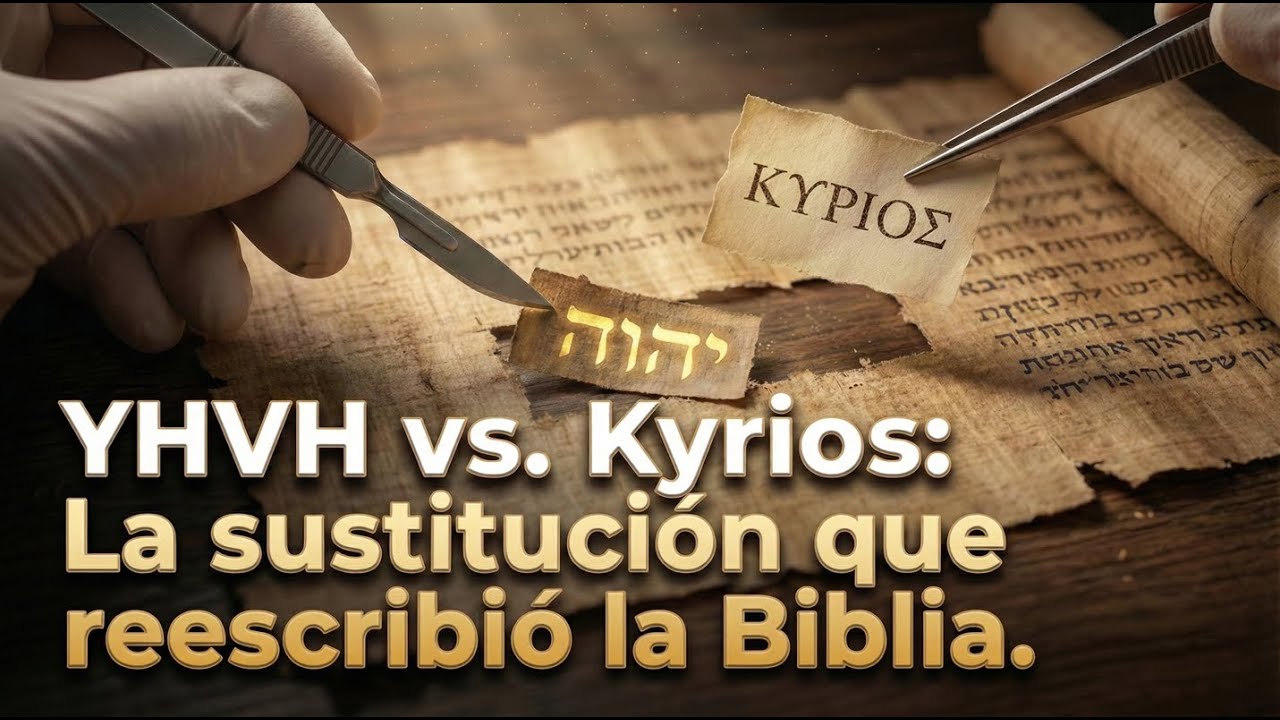 YHVH vs. Kyrios: La sustitución que reescribió la Biblia