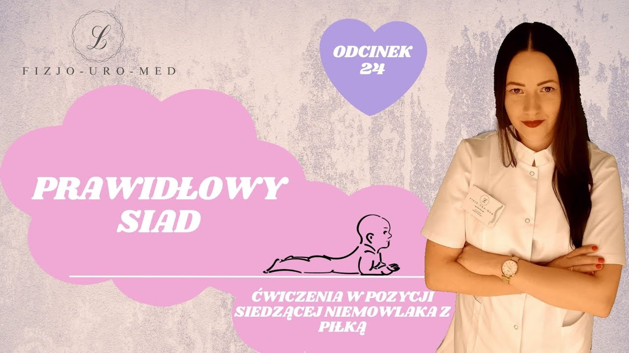 Ćwiczenia z niemowlakiem do pozycji siedzącej