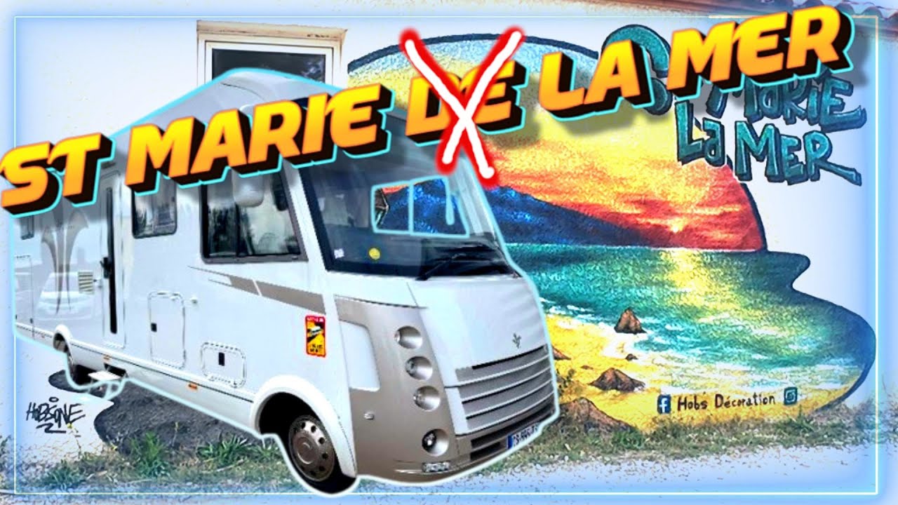 SAINTE MARIE LA MER :   dernière étape France #campingcar #vanlife