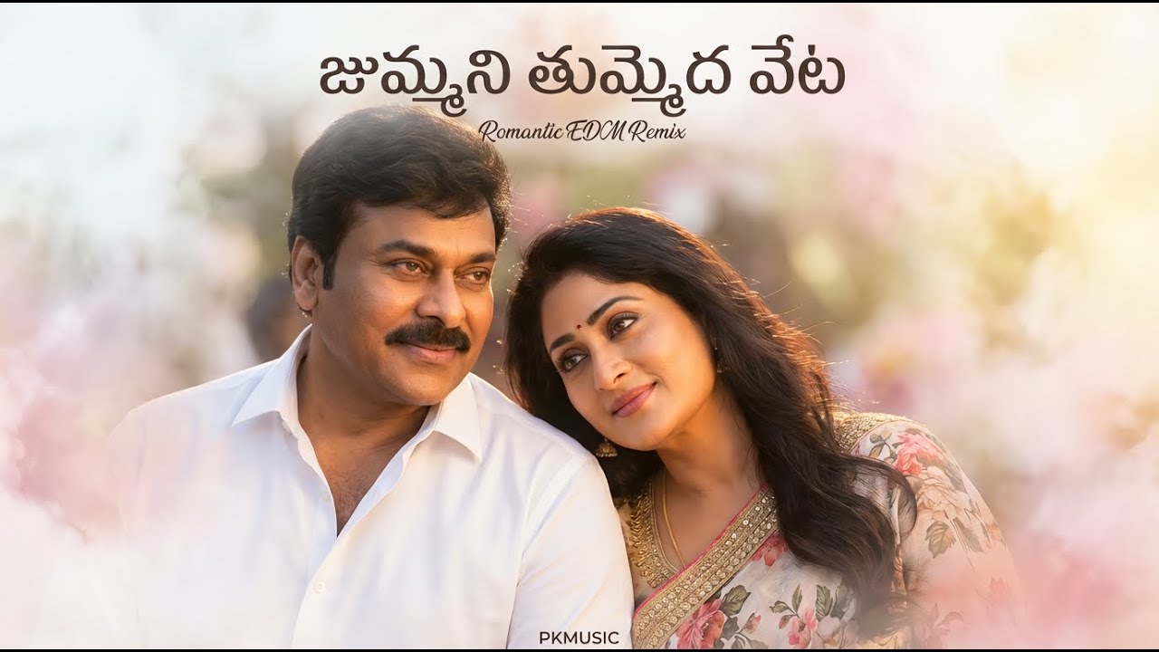 జుమ్మని తుమ్మెద వేట – Romantic EDM Remix | Chiranjeevi & Vijayashanti | PKMUSIC
