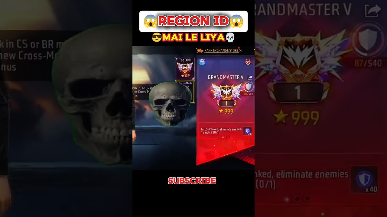 CS REGION TOP 1 ID LE LIYA 💀 