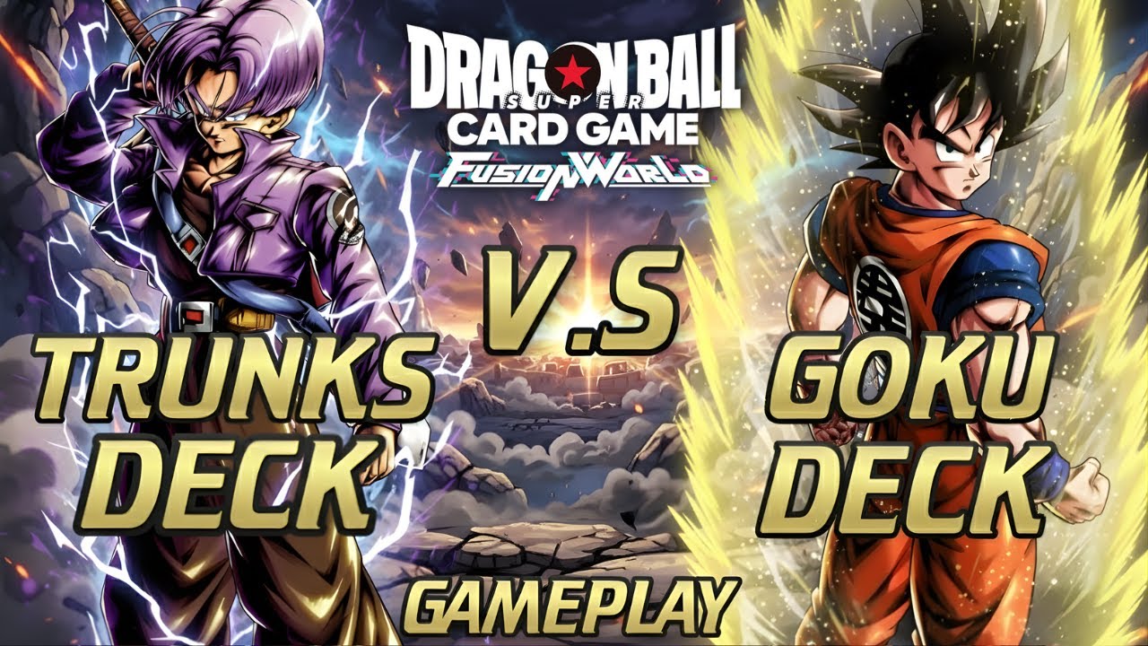 БИТВА ТРАНКС ПРОТИВ ГОКУ!: КАРТОЧНАЯ ИГРА DRAGON BALL