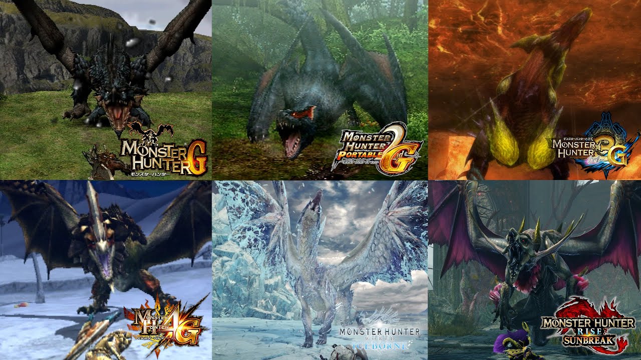 【MH20周年】歴代全モンスター咆哮集G
