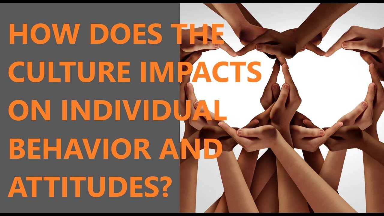 How does the culture impact on individual behavior and attitudes?