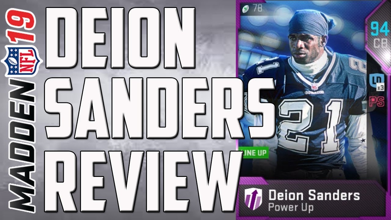 How Good is 94 Overall Deion Sanders? MUT 19 Card Review