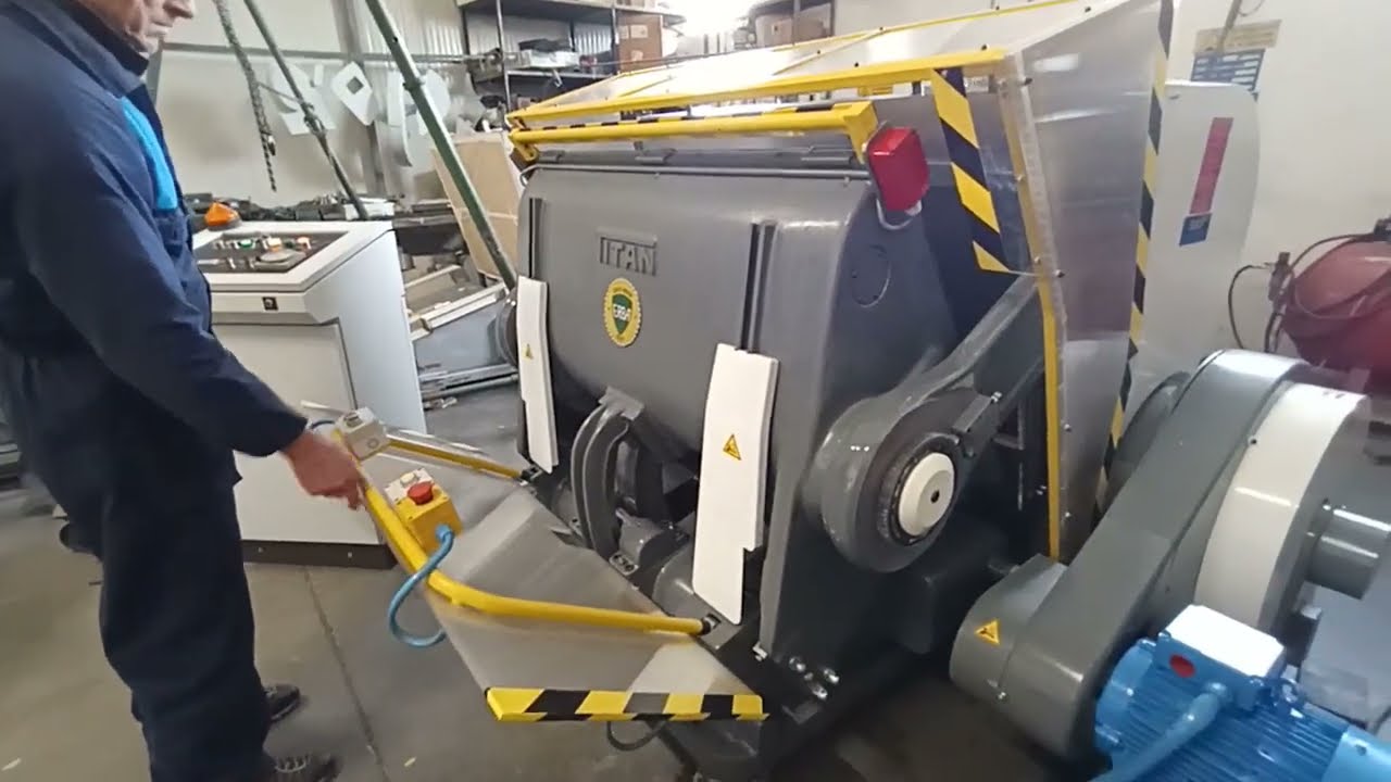 Hand Fed Platen Erba Titan 3 EM, CE marked