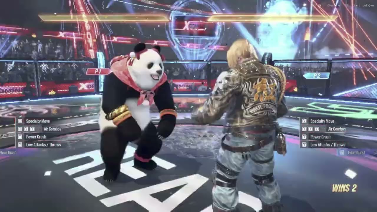 Paul brings the heat against Panda! 🥊