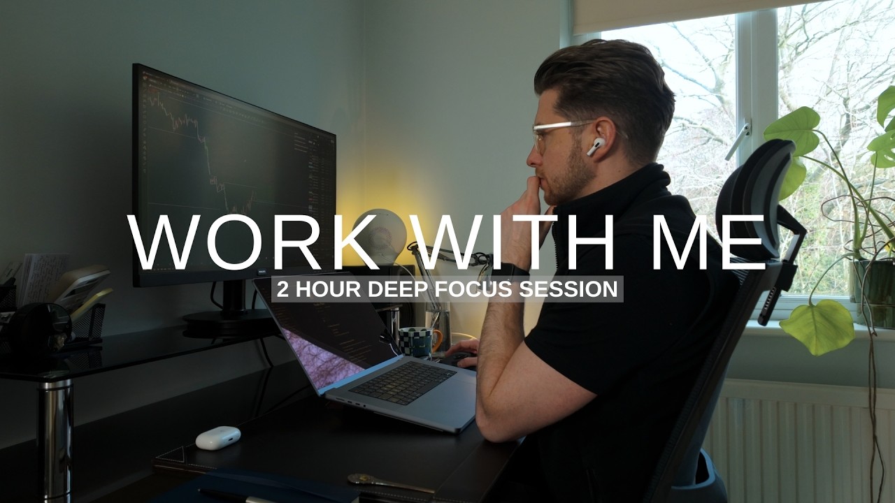 Work With Me | Focus & Deliver - 2 Hour Structured Work Session | 50-10-50 Pomodoro