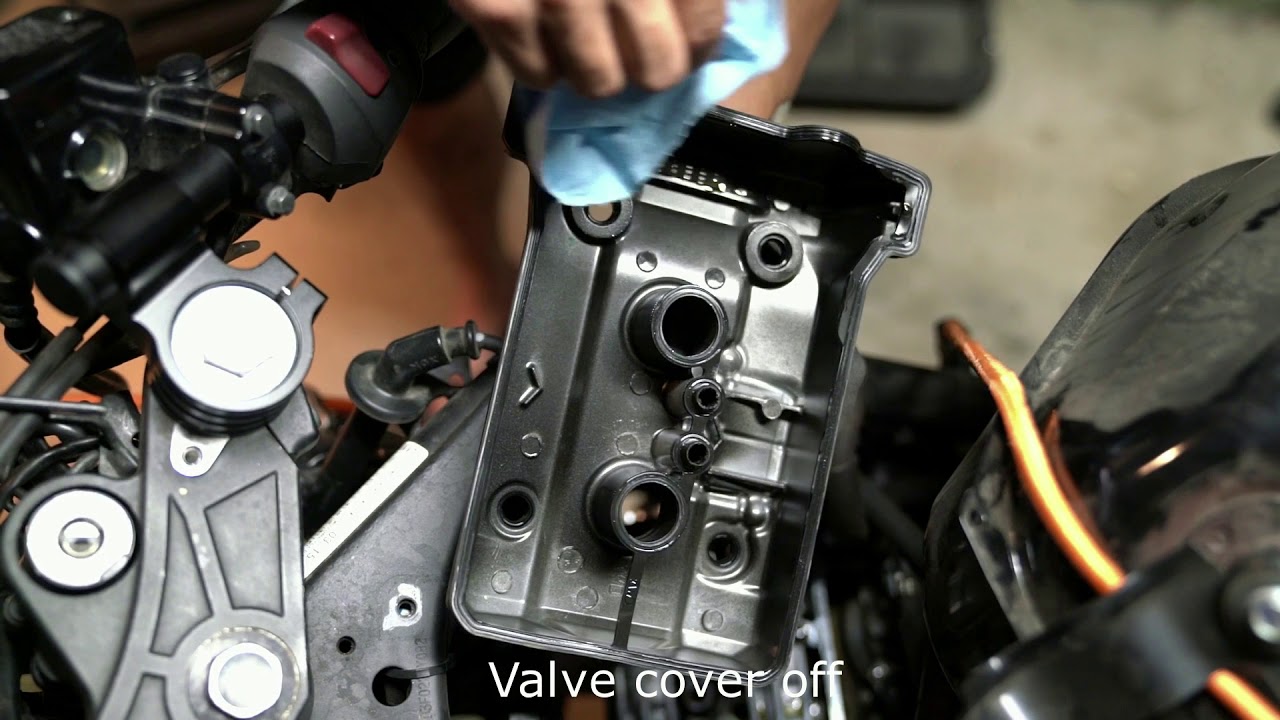 2015 Yamaha R3 Valve Clearance Check