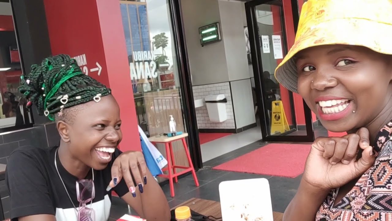 See What My Sister Nyawira Wa Kamotho Bought For Me At KFC🥰