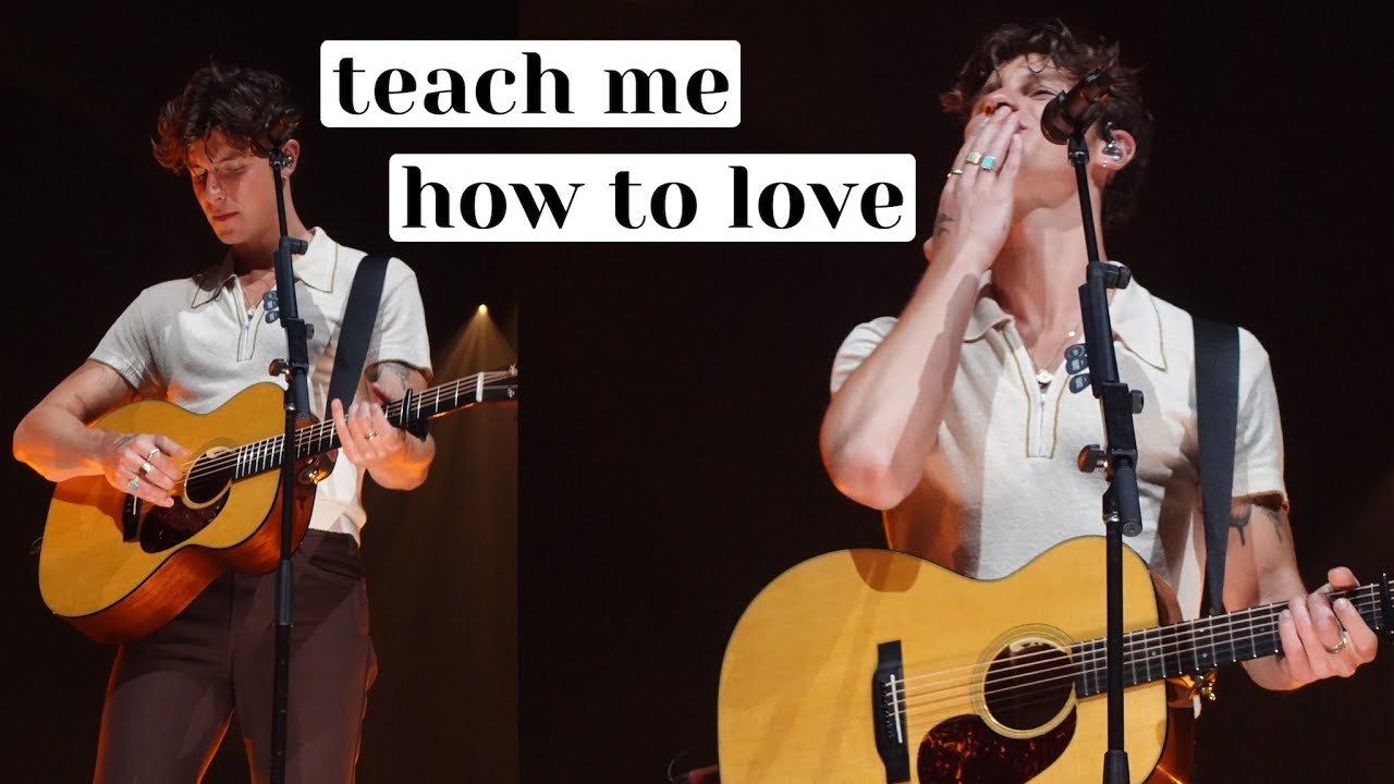 Teach Me How To Love - Shawn Mendes - Wonder World Tour 2022 - Vancouver, BC