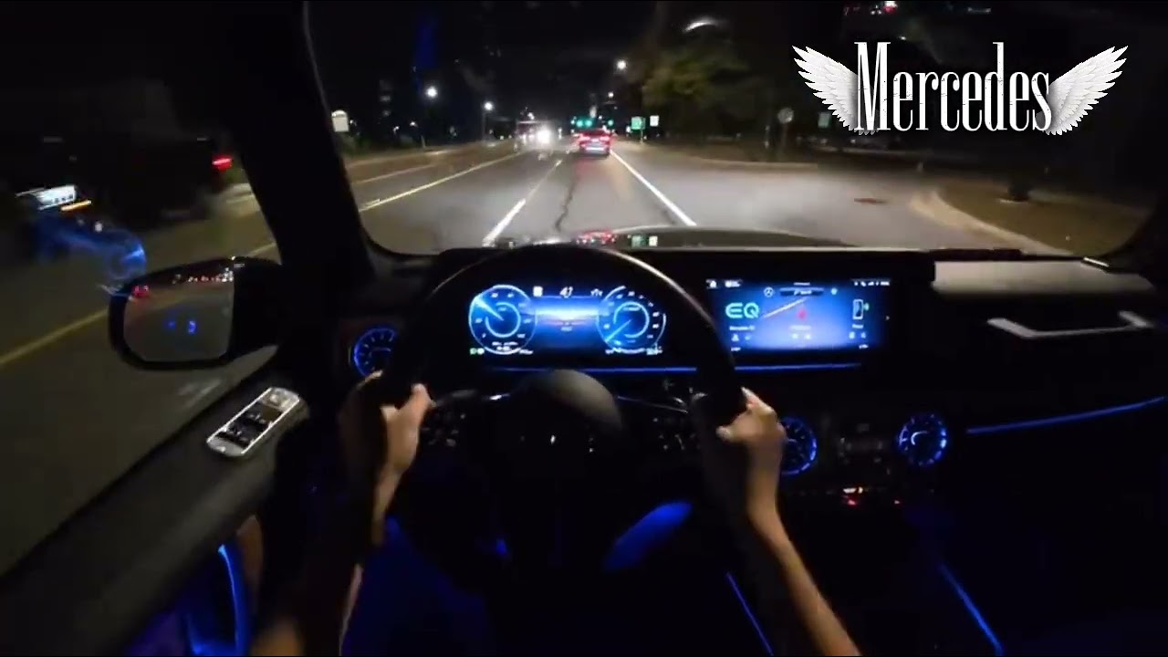 POV Drive, Night Drive, Aesthetic Drive, Car Music, Relaxing Drive, Chill Music, Street POV 👑