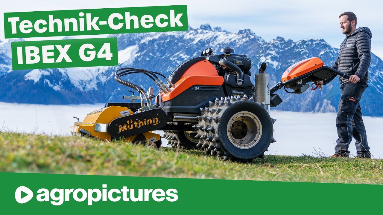 Die neue IBEX G4 im Technik Check | Der stärkste Motormäher aller Zeiten