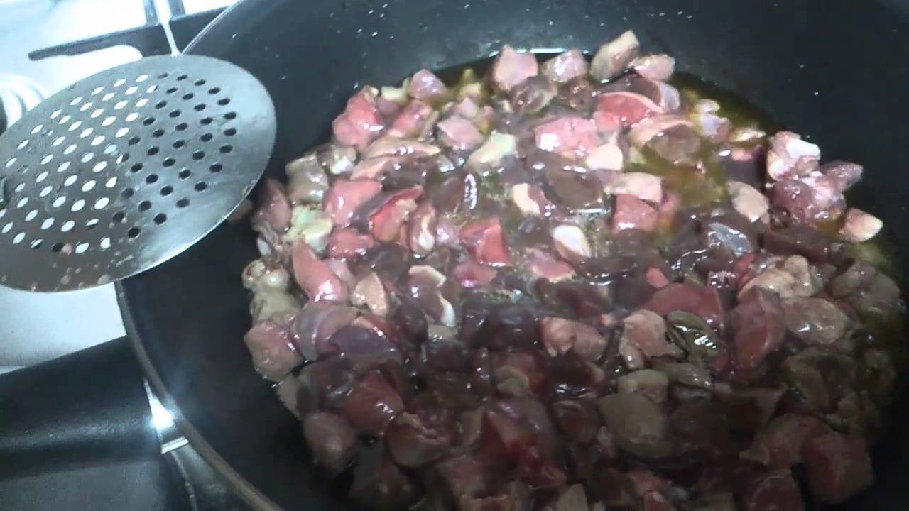 Las recetas de mi madre Chanfaina