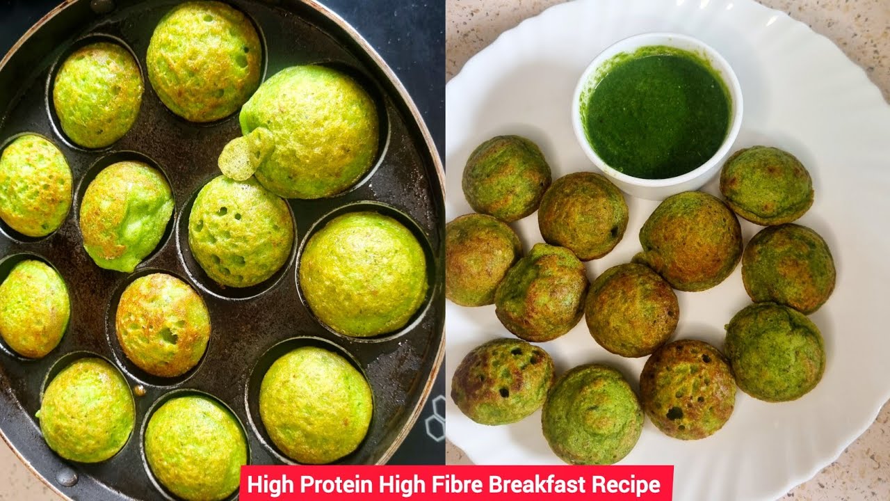 High Protein High Fibre Breakfast Recipe/Healthy Tiffin Box Recipe For kids And Women Too