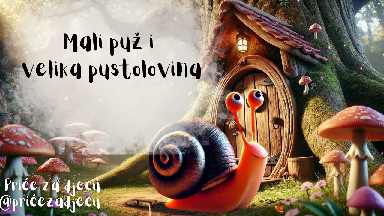 Mali puž i velika pustolovina-Čitaonica i priče za djecu
