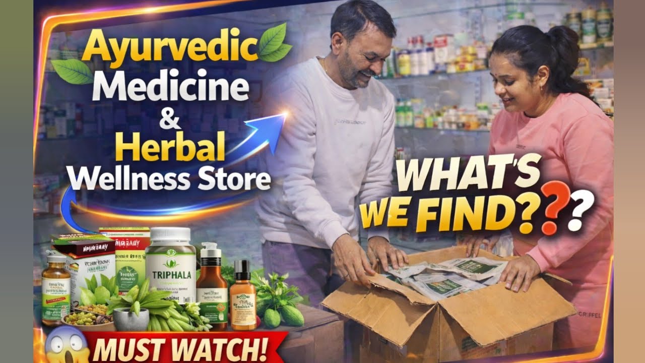 👉 Ayurvedic Medicine & Herbal Wellness Store Opening | From Empty Shop to Dream Store