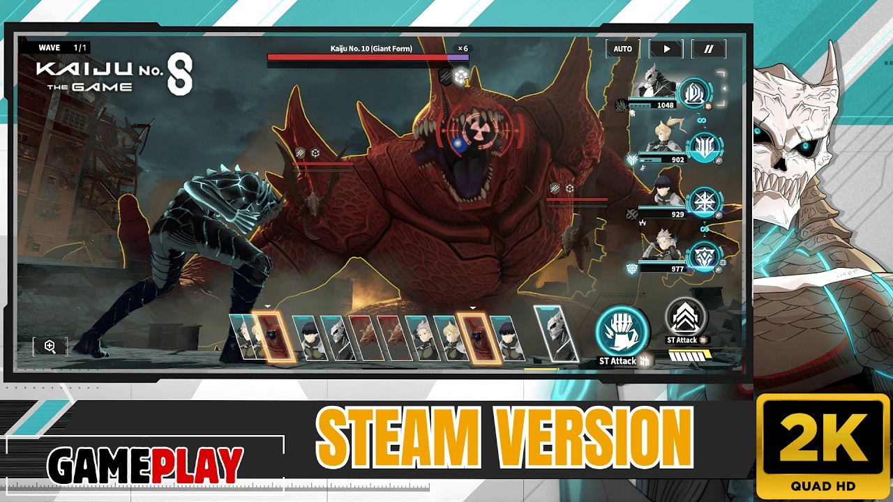 KAIJU NO. 8 THE GAME | FIRST IMPRESSION GAMEPLAY (Android/IOS/PC)