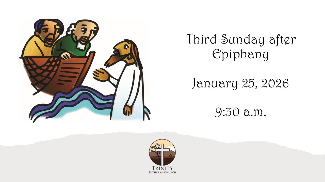 Sunday, January 25, 2026 - Third Sunday after Epiphany / Lectionary 3, Year A