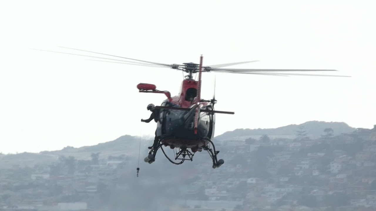 Rescate en playa Cuatro Esquinas, domingo 31 de octubre La Serena, Chile