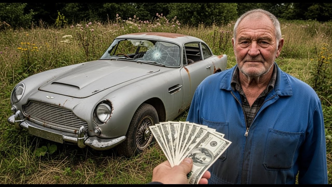 We Bought a $1,000,000 Aston Martin DB5 That Was Left to Rot… | ASMR Restoration