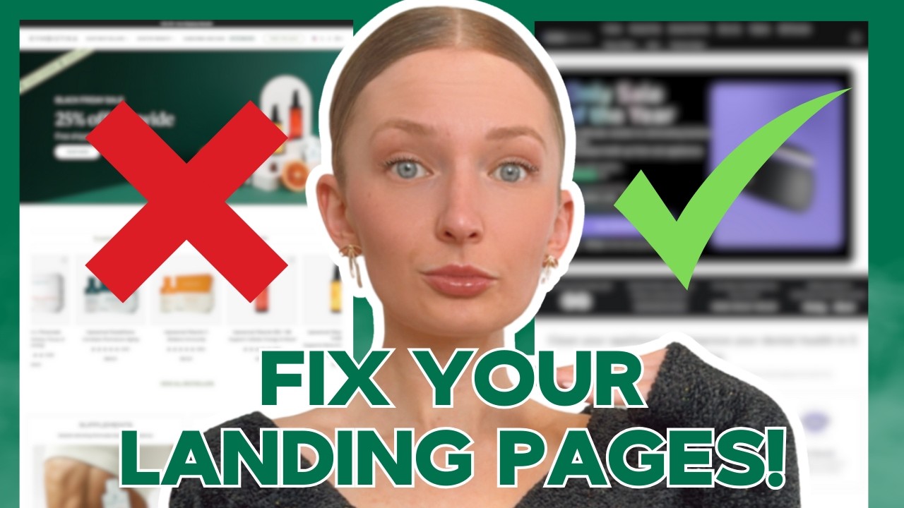 stop making these COSTLY landing page mistakes (quick & easy tips for boosting conversions)