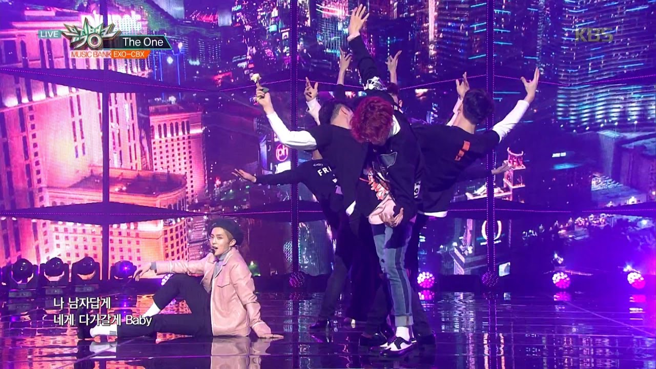 뮤직뱅크 - EXO-CBX, 유닛 데뷔! 하태핫태! ‘The One’.20161104