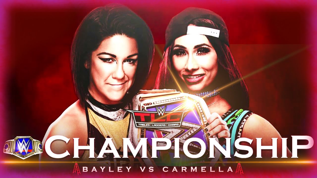 WWE 2K20 : Bayley Vs Carmella WWE SmackDown Women's Championship Match - WWE TLC 2019