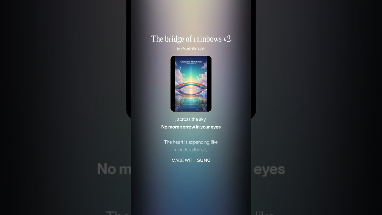 The bridge of rainbows v2