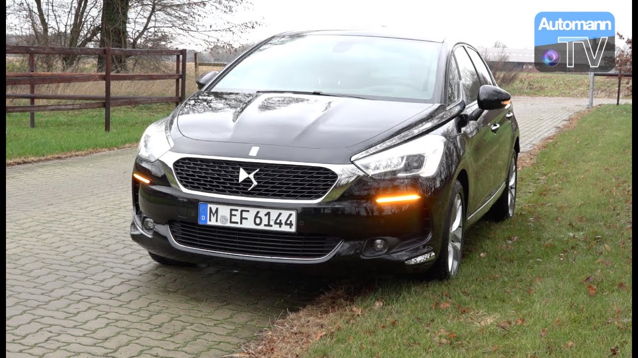 2016 DS5 BlueHDI (180hp) - DRIVE & SOUND (60FPS)