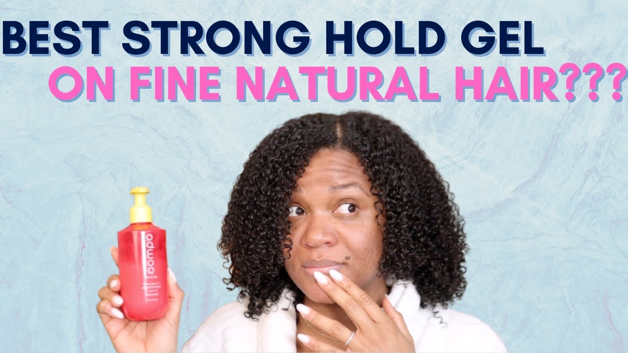 BEST GEL FOR FINE NATURAL HAIR?? | ADWOA BEAUTY MELONBERRY GEL REVIEW