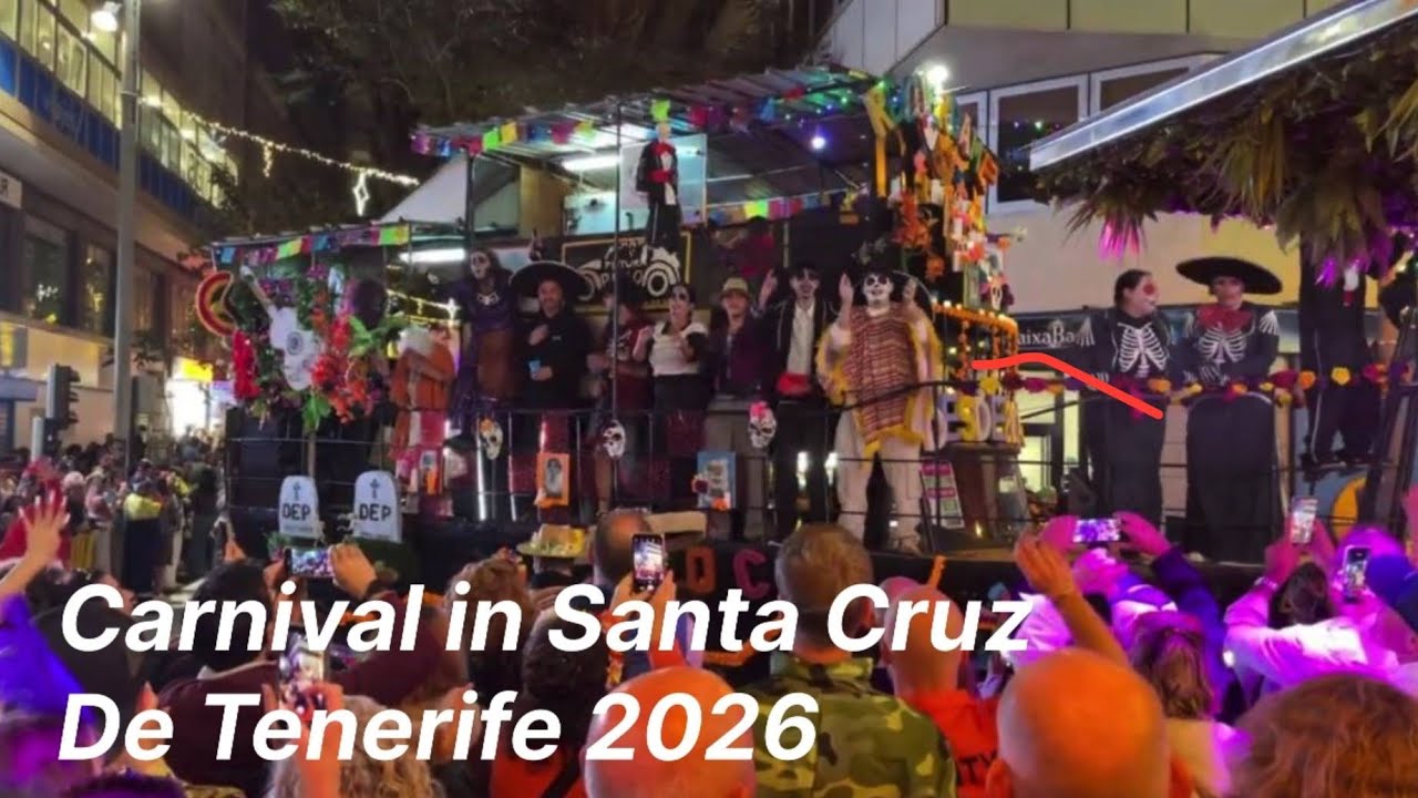 Part 2 Carnival in Santa Cruz de Tenerife 2026 February 